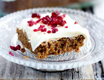 Frosted Gingerbread Brownies from Oh Sweet Basil