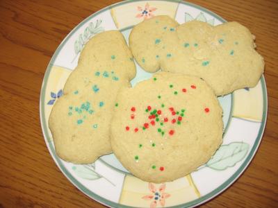 Sour Cream Sugar Cookies